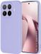 Techsuit Soft Flex Silicone Back Cover voor Xiaomi 17T - Lichtpaars