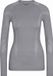 FALKE Wool-Tech Longsleeve dames shirt met lange mouwen - Wol - Grijs - Maat S