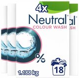 Neutral Waspoeder Kleur Parfumvrij 72 Wasbeurten Voordeelverpakking