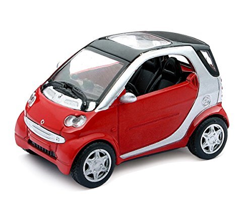 Newray NewRay 71032 Smart Fortwo, rood, schaal 1: 24, The Cast, Window Box