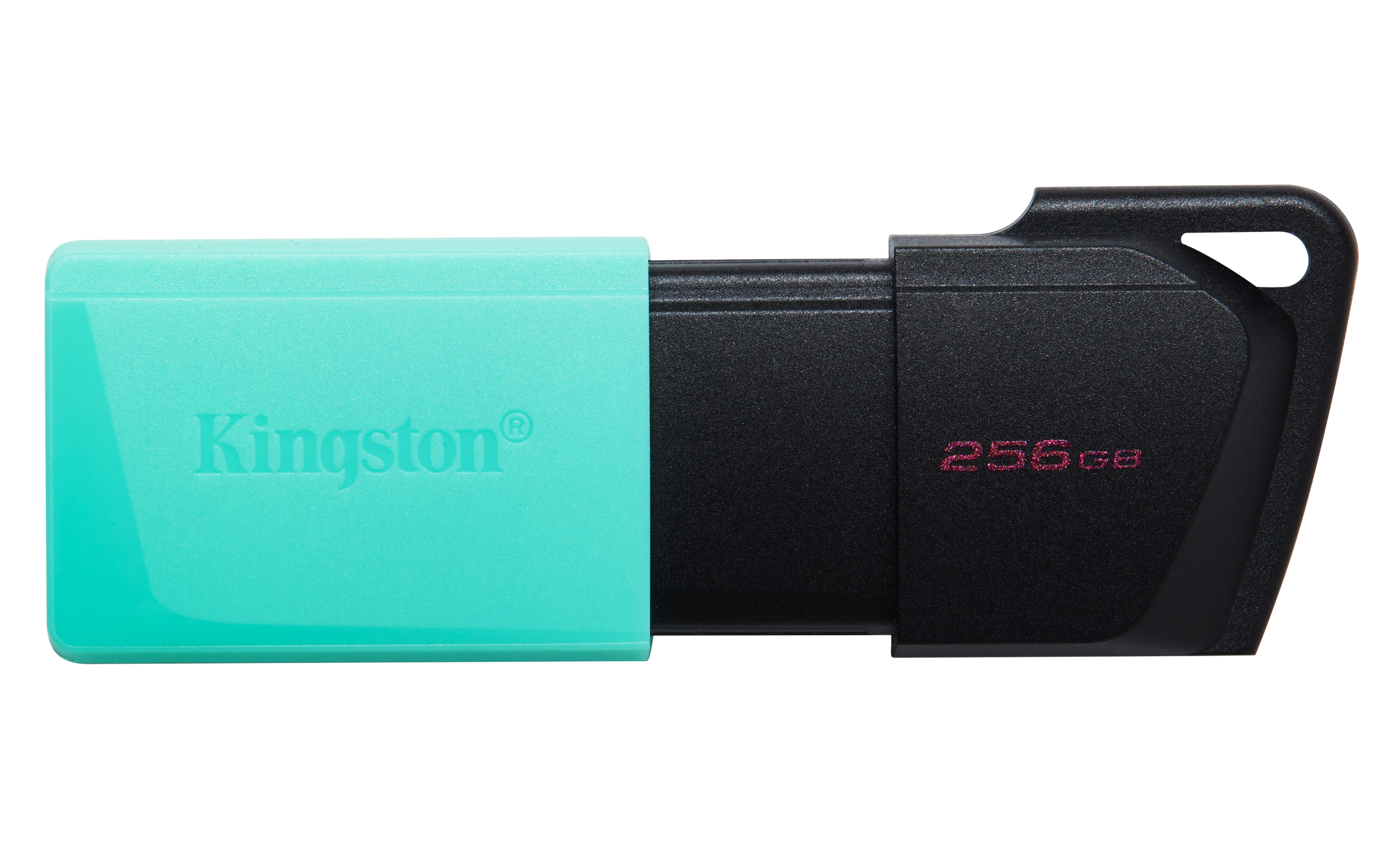 Kingston Technology DataTraveler Exodia M 256 GB, USB 3.2 Gen 1 (zwart + blauwgroen)