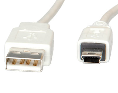 Value USB 2.0 A - 5-Pin Mini, 3.0m