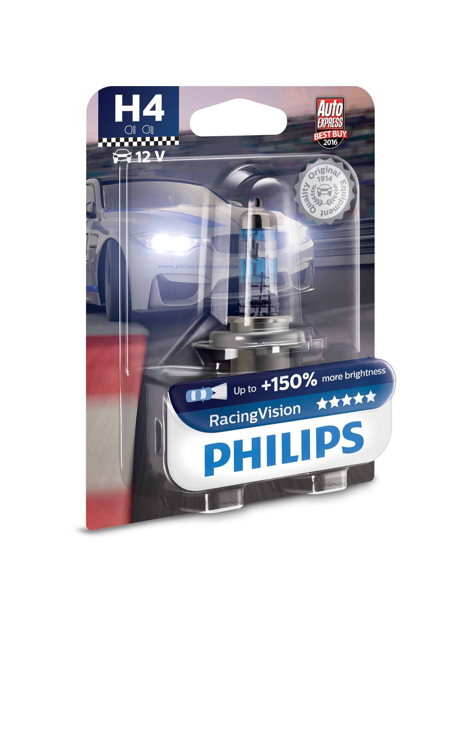 Philips Type lamp: H4, verpakking van 1, koplamp voor auto