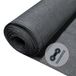 vounot Inkijkbescherming van HDPE, 150 g/m², met clips en bevestigingsclips, scheur- en winddicht, voor tuin, balkon, 1,5 x 10 m, antraciet