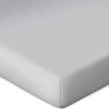 Bassetti Hoeslaken voor boxspringtopper Uni kleur platina F2/511 maat 140x200 160x220cm