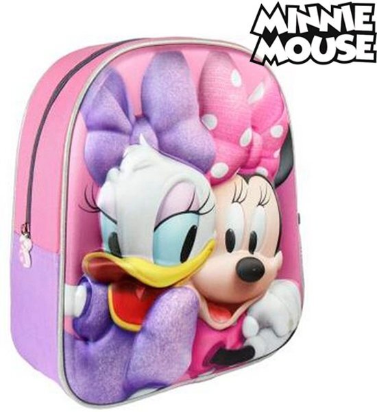 Disney 3D-schoolrugzak Minnie Mouse 8058