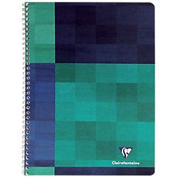 Clairefontaine 8722 Spiraalschrift Kleurenassortiment Geruit A5+ 90 g/m