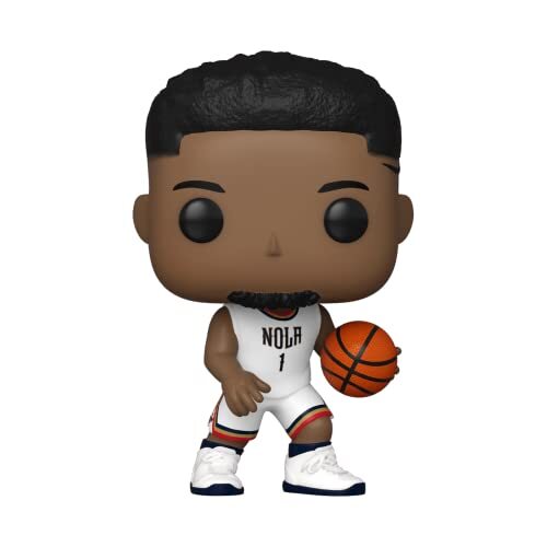 Funko 57632 POP NBA: Pelicans- Zion Williamson (Blue Jersey)