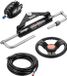VEVOR 150 Pk Hydraulische Buitenboordstuurset Stuursysteem voor Marineboten