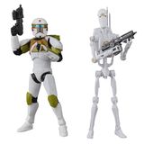 Star Wars The Black Series Clone Commando en B1 Battle Droid Star Wars: Battlefront II, verzamelactiefiguren van 15 cm