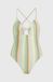 O'NEILL Maillot de bain 'Jaida' beige / bleu clair / vert / rotin