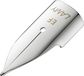 LAMY Z 53 punt 888 - Vervangingspenpunt van gepolijst roestvrij staal in zilver, puntgrootte EF, 1 stuk