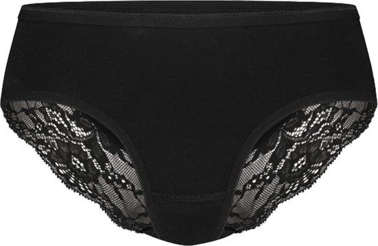 ten Cate Basics Hipster met Kant - Zwart - Dames Maat S