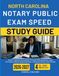 NORTH CAROLINA NOTARY PUBLIC EXAM SPEED STUDY GUIDE