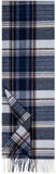 Roeckl Sjaal Scottish Tartan Wol Multi Blue