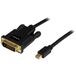 StarTech.com Mini DisplayPort naar DVI Adapter Kabel - 3m - Zwart