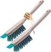 Set de 2 brosses et grattoirs pour tondeuse à gazon pour un nettoyage efficace