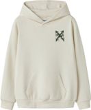 NAME IT Pull garçon NKMKEMUEL LS SWE WH BRU BOX PS NOOS - Taille 122/128