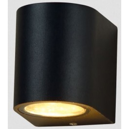 Led's light outdoor wandlamp ip54 1xgu10 81x92mm