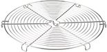 FMprofessional 21634 keukenrooster, roestvrij staal, zilver, diameter 360 mm