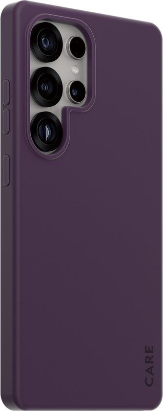 PanzerGlass CARE by PanzerGlass Back Cover for Samsung Galaxy S25 Ultra - TPU - Plum Purple