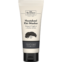 De Tuinen 1+1 gratis Houtskool Klei Masker - 100ml