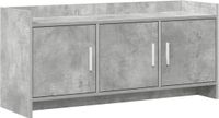 vidaXL TV-kast 102 x 33 x 47 cm Betongrijs Bewerkt hout