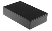 RS PRO Aluminium behuizing zwart buitenmaat 275 x 175 x 65,5 mm