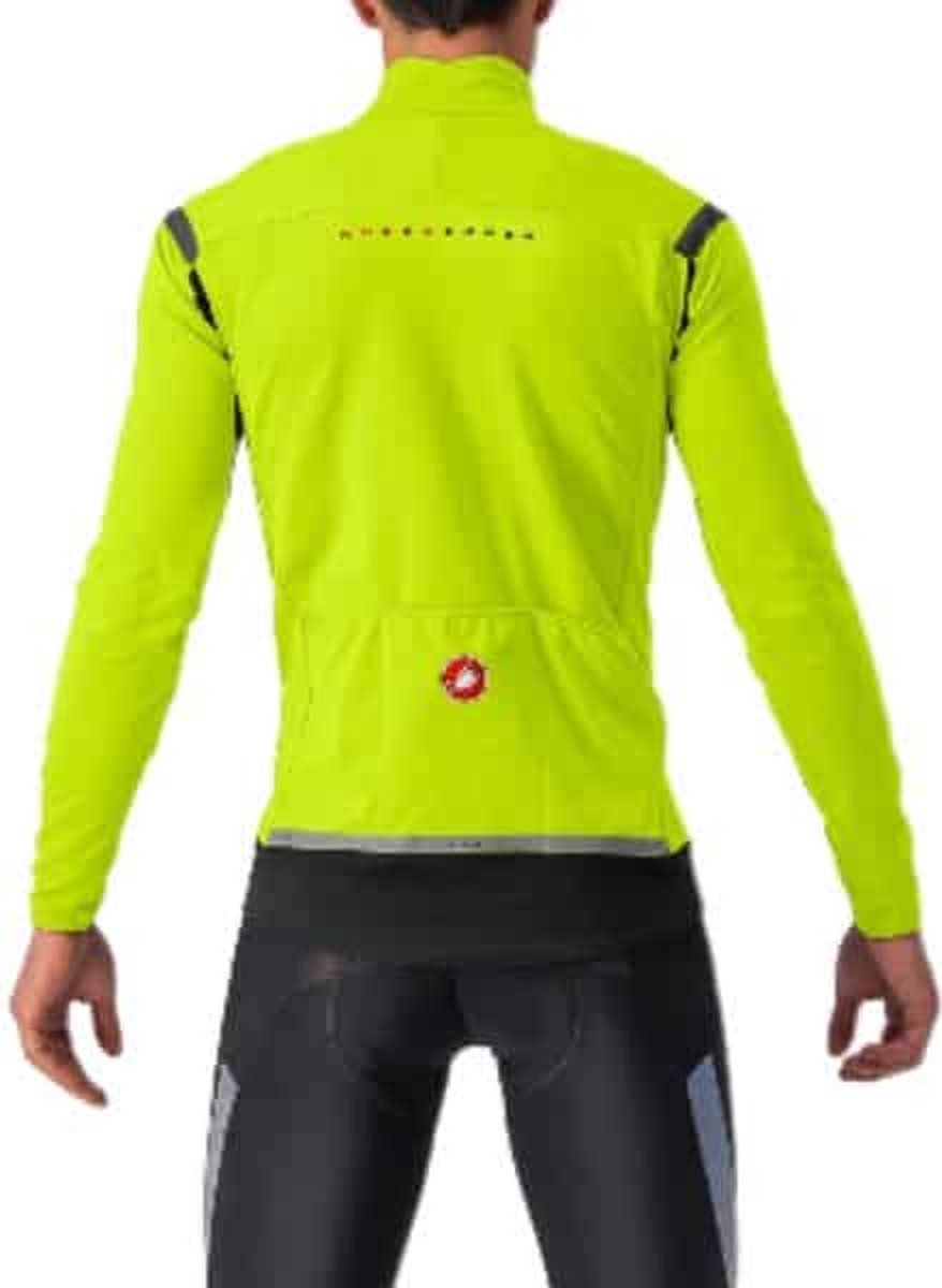 Castelli Perfetto RoS 2 Fietsshirt lange mouw geel