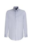 Seidensticker 343510 Chemise d'affaires à manches longues Comfort Fit 47, bleu