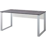 Germania Bureau Altino - L160 x B80 x H75 cm - Wit - Donkergrijs