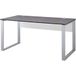 Germania Bureau Altino - L160 x B80 x H75 cm - Wit - Donkergrijs
