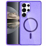 imoshion Sparkle Backcover met MagSafe voor de Samsung Galaxy S24 Ultra - Glitter Paars
