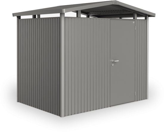 Biohort Tuinhuis Panorama een deur grijs Metaal