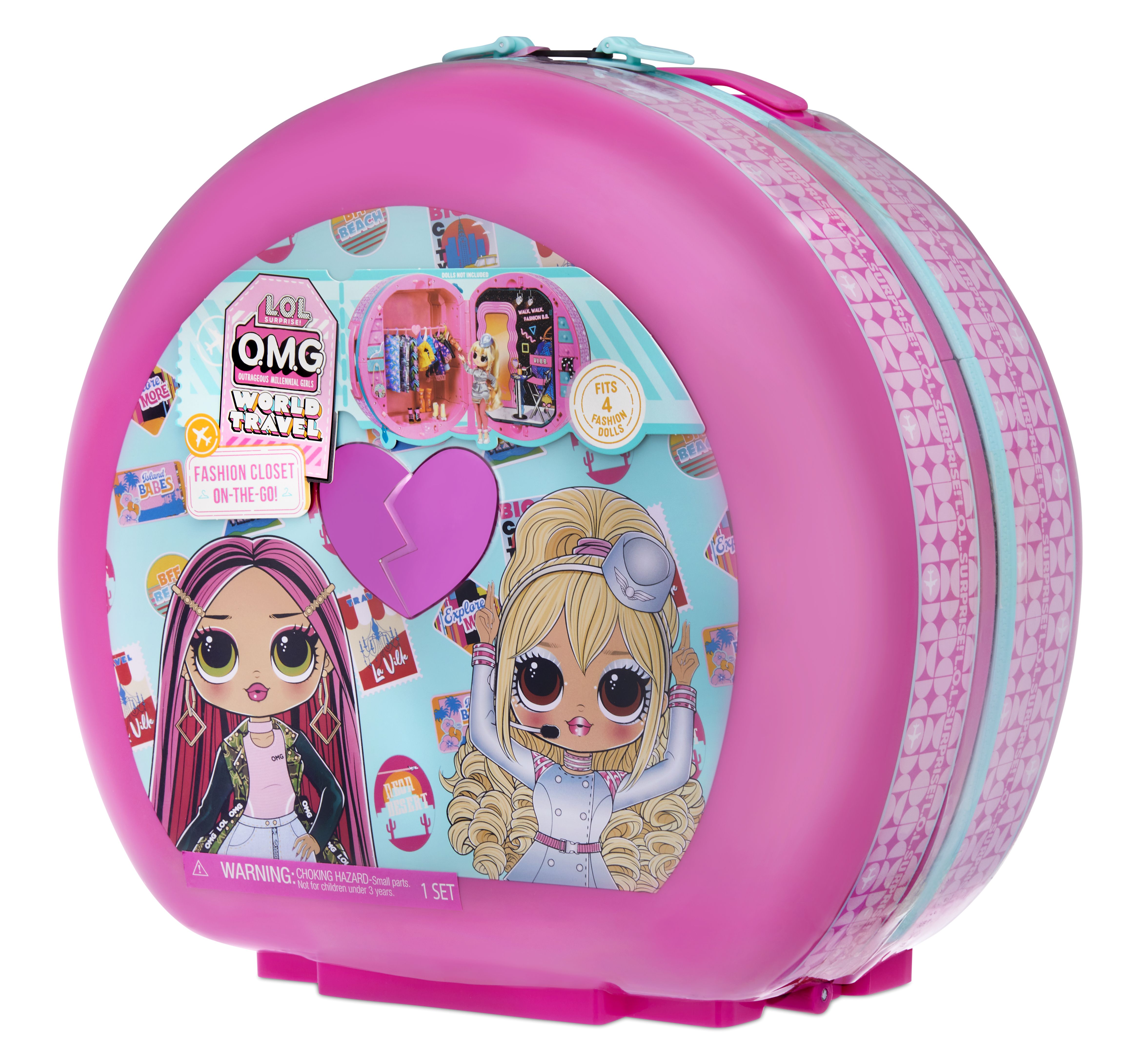 L.O.L. Surprise! OMG World Travel Closet On-The-Go Doll Clothes Set - 4+ Years