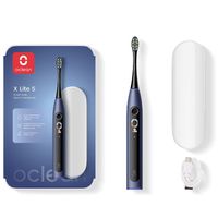 Oclean X Lite Set Adulte Brosse à dents sonique Noir, Bleu