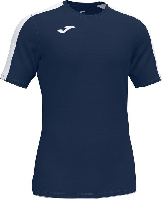 Joma Academy III Shirt Korte Mouw Kinderen - Marine / Wit - Maat 110