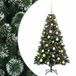 vidaXL Kunstkerstboom met Ballen 150 cm 150 LED's Warmwit