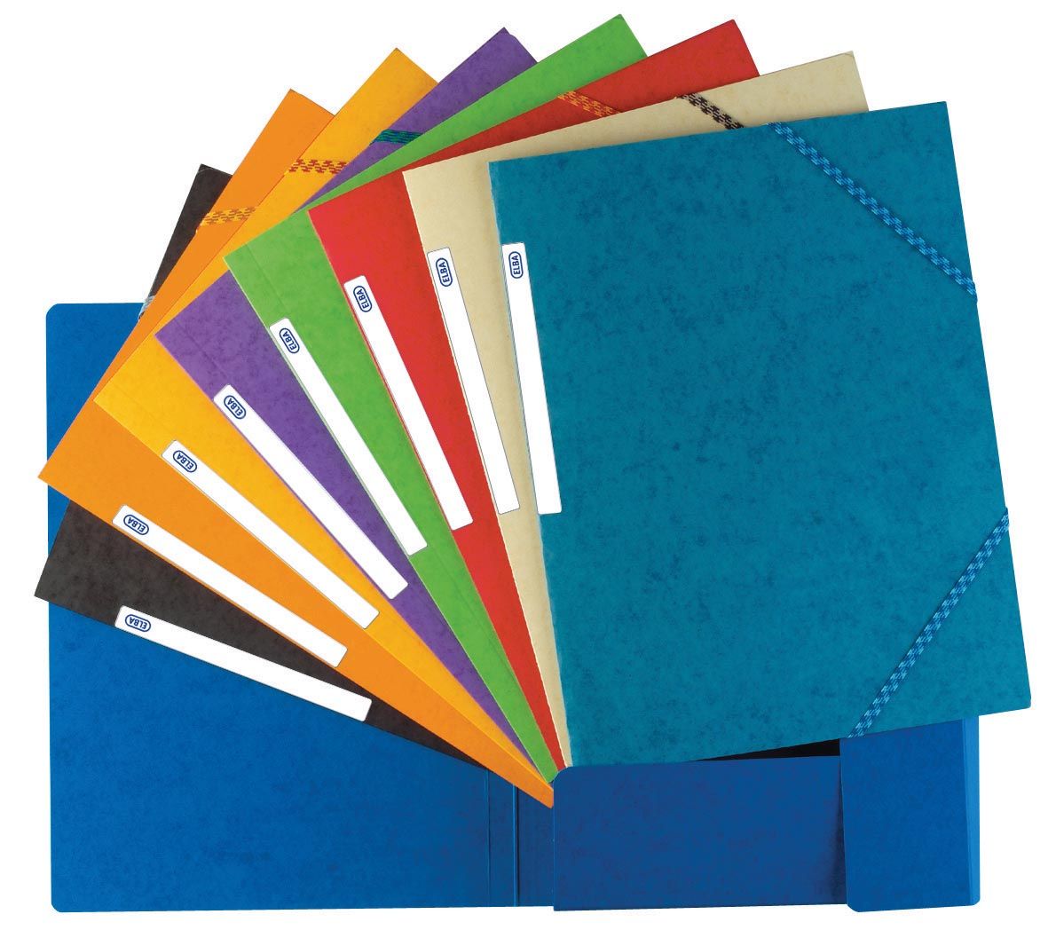 ELBA elastomap Top File Assorti Style - geassorteerde kleuren