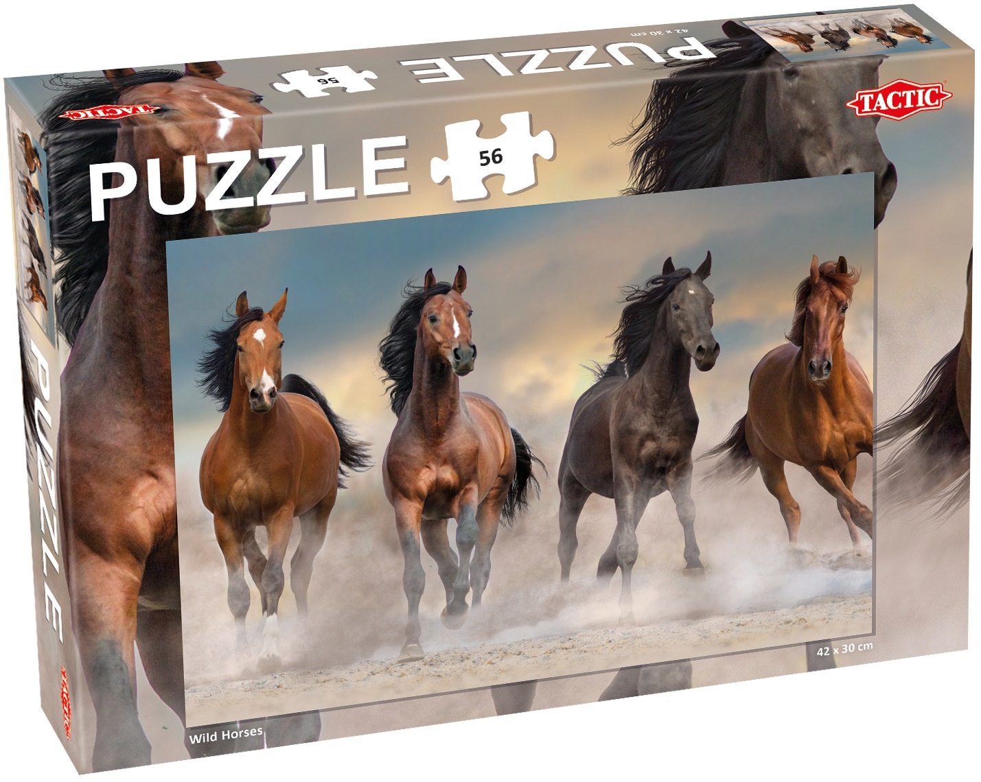 Tactic Puzzel Wild Horses 56 Stukjes