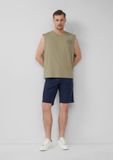 s.Oliver Phoenix bermuda met ripstop structuur in worker-stijl donkerblauw