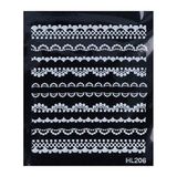 SABRINA AZZI Sabrina Art Deco sjabloon Lace (780)