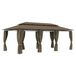 VidaXL Prieel Taupe 2980 mm x 2700 mm