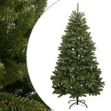 vidaXL Sapin de Noël artificiel avec charnières et support 240 cm vert
