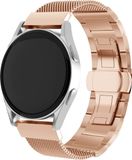 Strap-it Samsung Galaxy Watch 3 45mm Milanese Band - Rose Gold