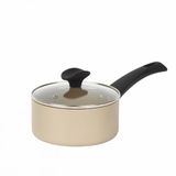 Salter Olympus 16 cm Steelpan – Goud – Aluminium – Inclusief Deksel
