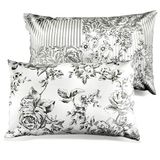 Dreams & Drapes Malton Easy Care Extra Kussenslopen Paar Leisteen