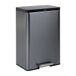 Rubbermaid Elite Roestvrijstalen Pedaalemmer, 45,4 L, Antraciet