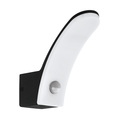 EGLO Fiumicino - Buitenlamp - 1300 Lumen - Zwart/Wit