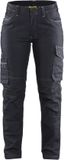 Blåkläder Dames Service werkbroek stretch 7140-1141 - Marineblauw - D21